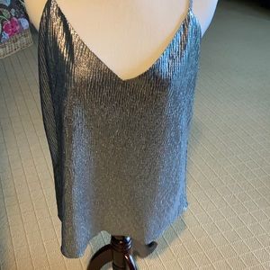 LOFT silver camisole